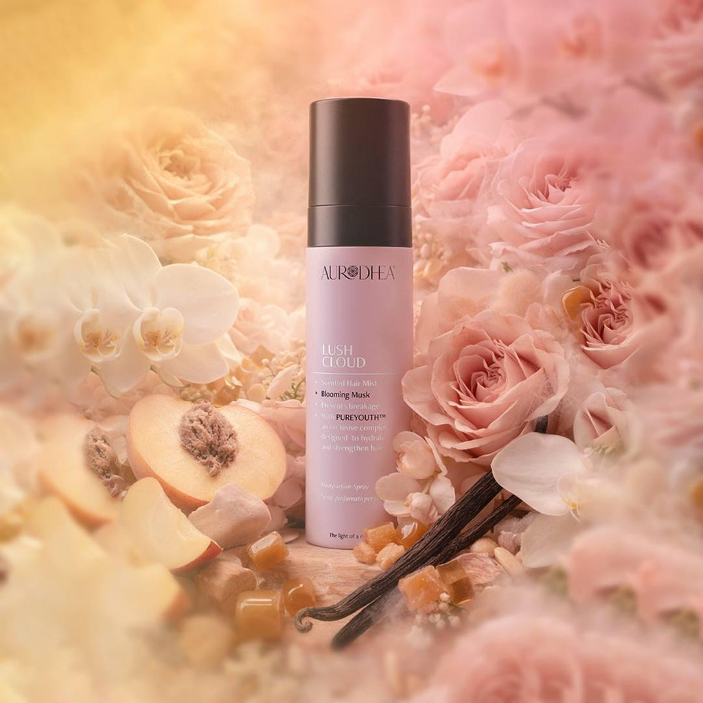 Aurodhea LUSH CLOUD "Blooming Musk" - Hair Perfume Mist | With the exclusive PUREYOUTH™ complex