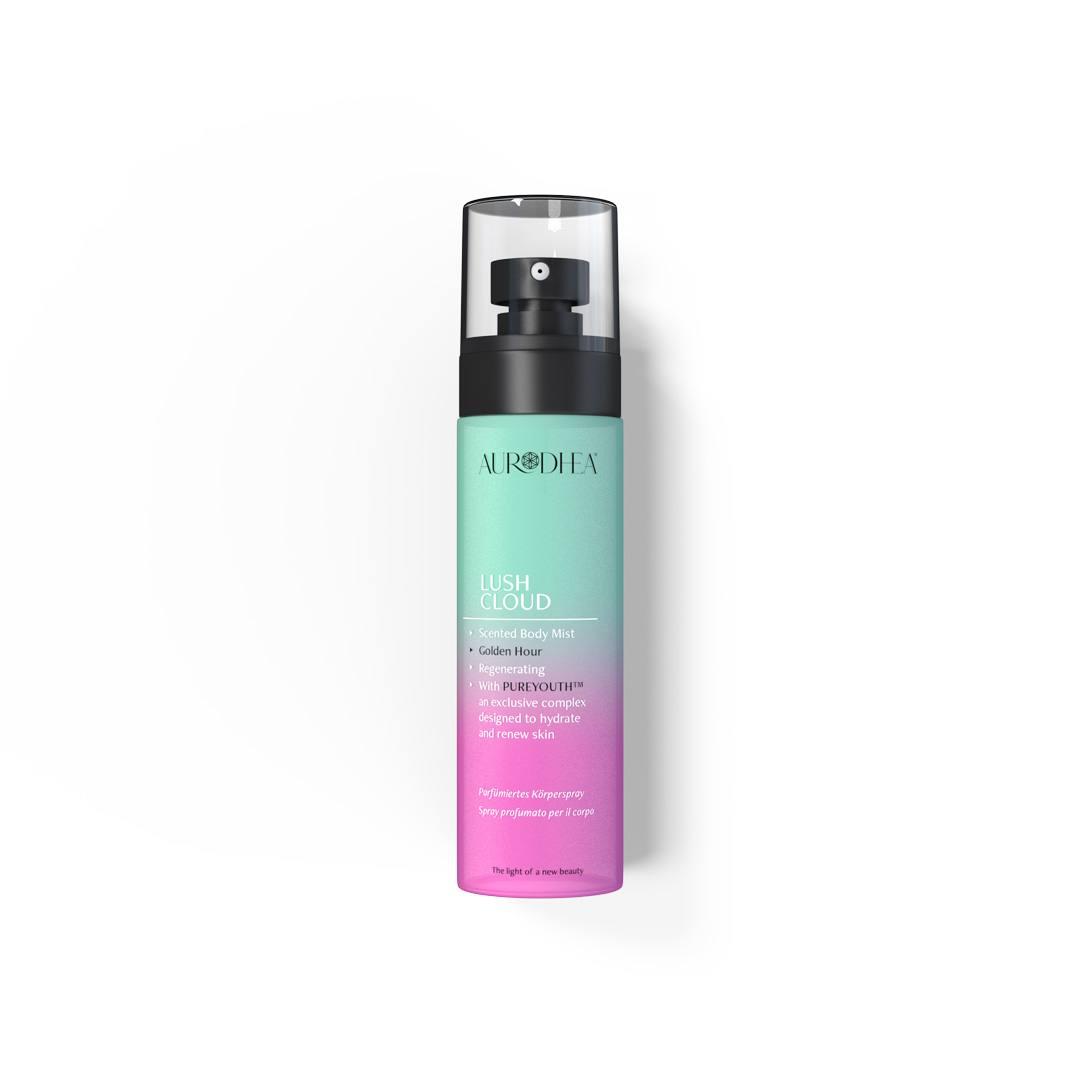 Aurodhea LUSH CLOUD "Golden Hour" - Body Fragrance Mist - 100 ml | With the exclusive PUREYOUTH™ complex