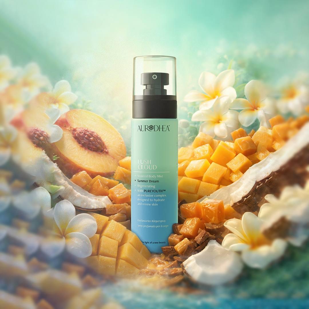 Aurodhea LUSH CLOUD "Summer Dream" - Fragrance Mist - 100 ml | With the exclusive PUREYOUTH™ complex