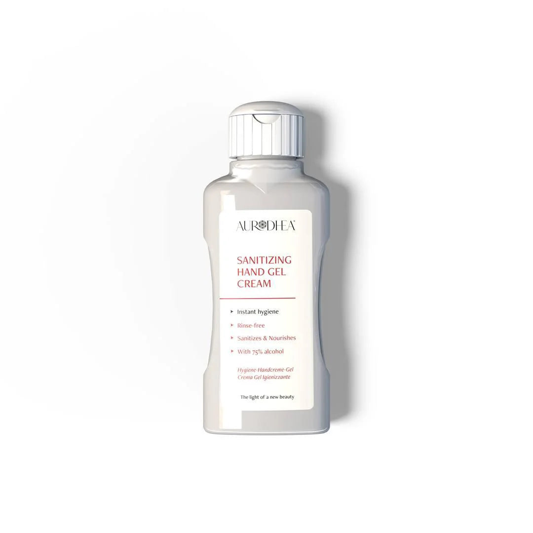 Aurodhea Hand Sanitizing Gel-Cream - 75% Ethyl Alcohol | No-Rinse